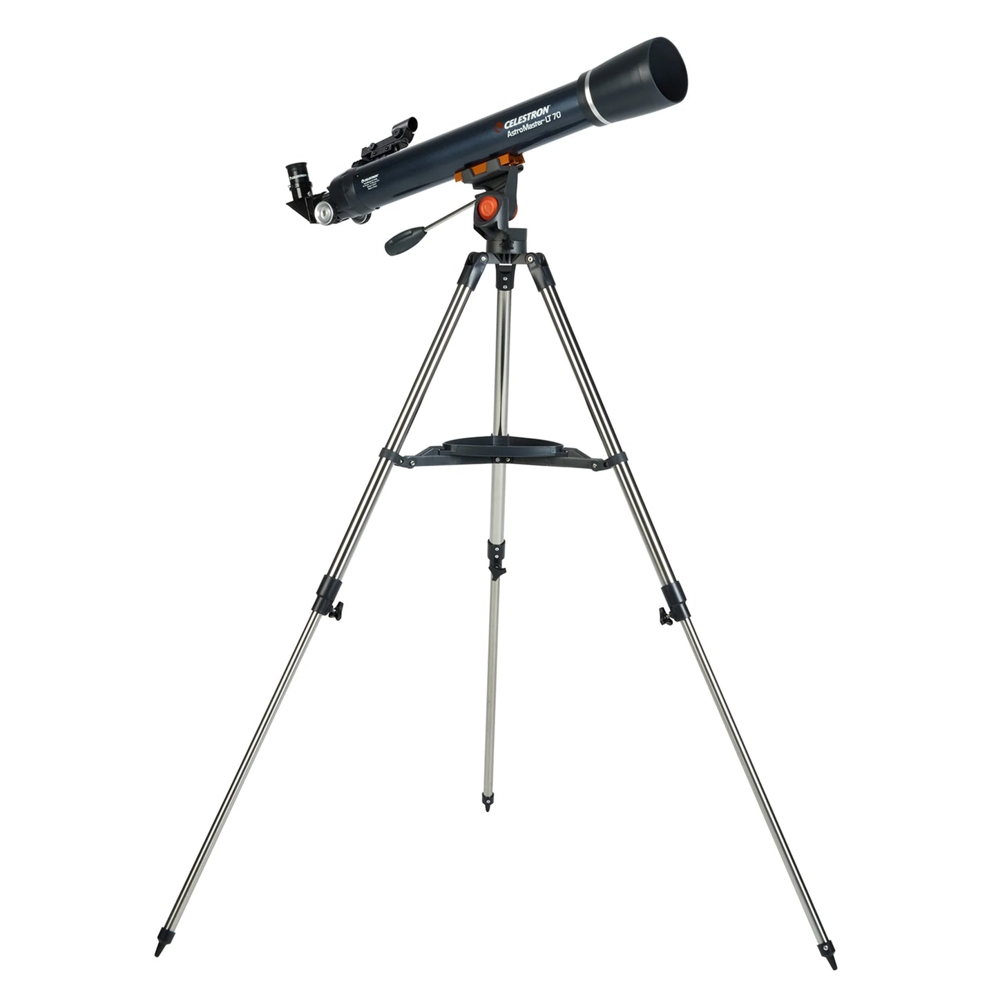 Astromaster 70AZ LT Refractor Telescope Kit with Smartphone Adapter and Bluetooth Remote