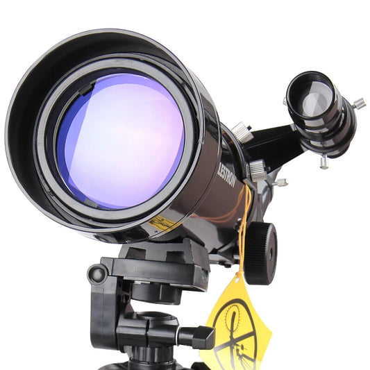 Celestron Astronomical Telescope Powerseeker 70400, Refractive Optical System,Camera Tripod, Focal Ratio 11.25