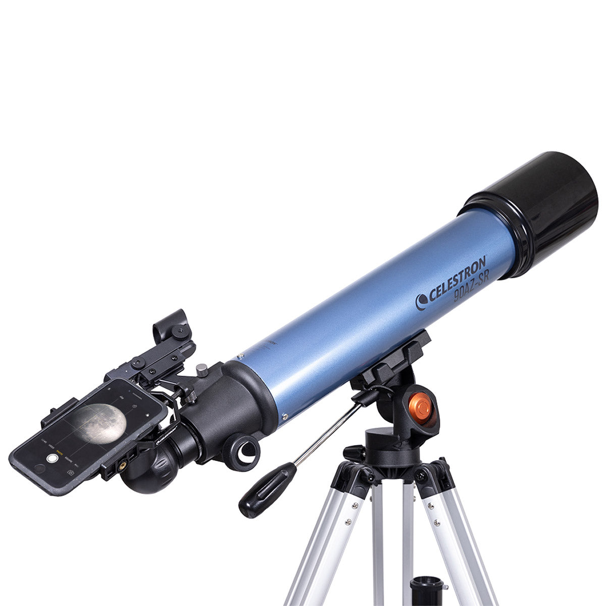 90AZ-SR Refactor Telescope with Smartphone Adapter