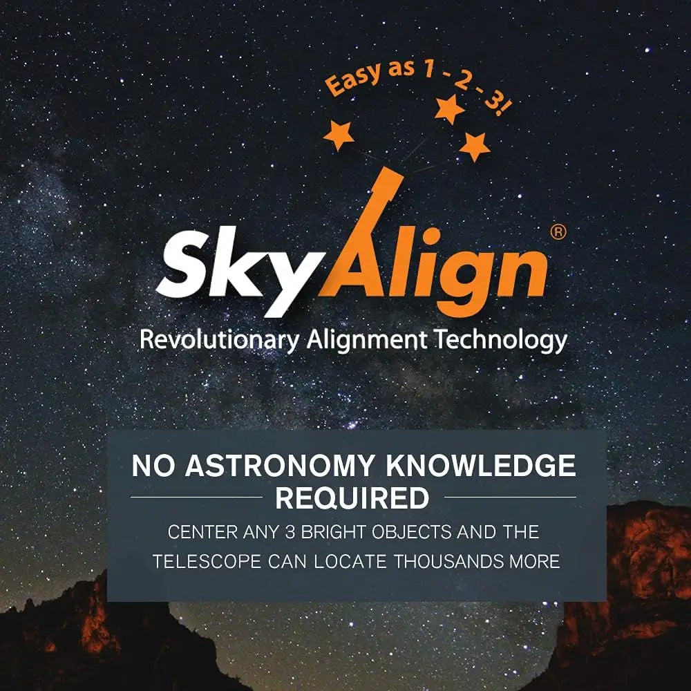 Celestron - Nexstar 5SE Telescope - Computerized Telescope for Beginners and Advanced Users Fully Automated Goto Mount Skyal